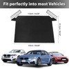 Unique Bargains Magnetic 210T 56.69"x 36.02" Car Protection Rear Windshield Cover Sunshade - 2 of 4