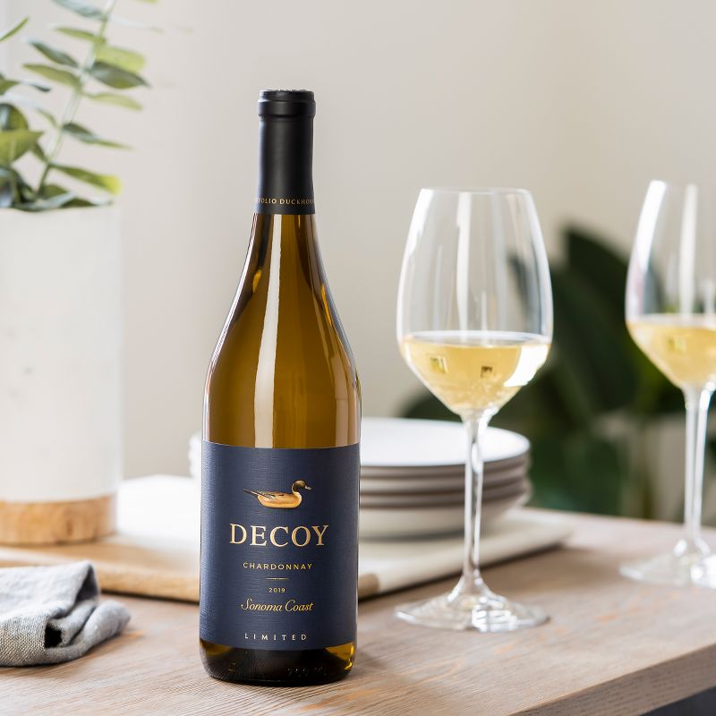 Decoy Blue Sonoma Coast Chardonnay Wine -  750ml Bottle, 3 of 9