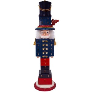 Kurt Adler Hollywood Nutcrackers Advent Calendar Soldier Nutcracker, 30” - 1 of 4