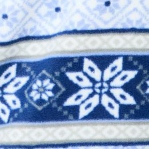 evening blue fair isle