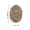 Unique Bargains Jute Bath Brush for Shower 5.71"x4.33" Beige Brown 2 Pcs - image 4 of 4