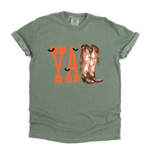 Y'all Bats - Womens Garment Dyed Tee - 1 of 4