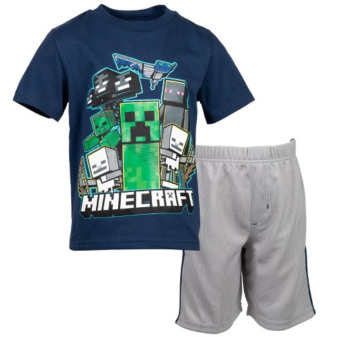 Minecraft Creeper Face All Over Print Men's Black Lounge Pants