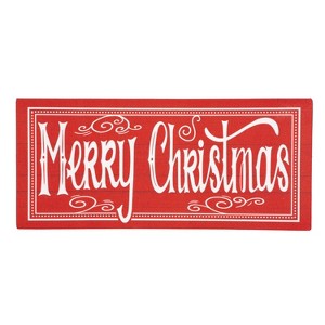 Quaint Merry Christmas Sassafras Switch Mat - 1 of 4