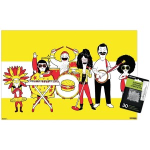 Trends International Bob's Burgers - Burgers and Fries Unframed Wall Poster Prints - 1 of 4