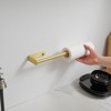 Wall Mount Paper Towel Holder Bulk- Self-Adhesive Under Cabinet In Matte Black(2 PCS) - 3 of 4