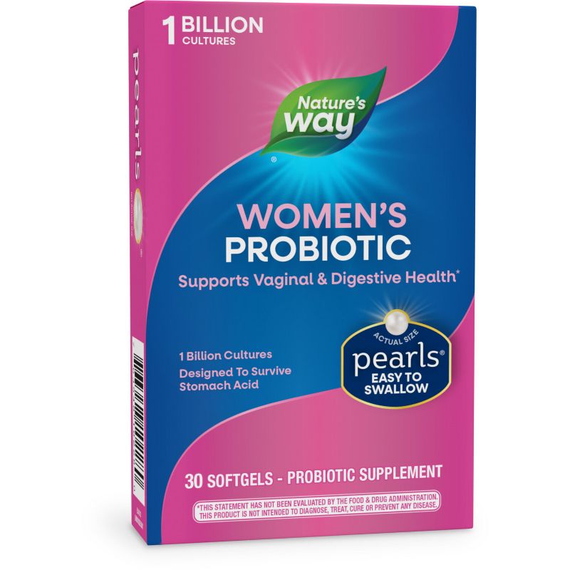 Nature&#39;s Way Women&#39;s Probiotic Pearls Softgels - 30ct, 1 of 10