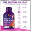 Multivitamin for Women, Men, Kids, Multi Vitamins Liquid Multimineral, Vegan, Sugar Free, A, C, D3, E, B6, B12 & Zinc - 15 Fl Oz By Hello Lovely! - 3 of 4