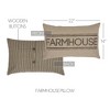 Sawyer Mill Charcoal Farmhouse Pillow 14x22 VHC Brands - 4 of 4
