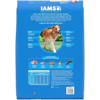 IAMS Healthy Weight Control Chicken Flavor Dry Dog Food - 15lbs