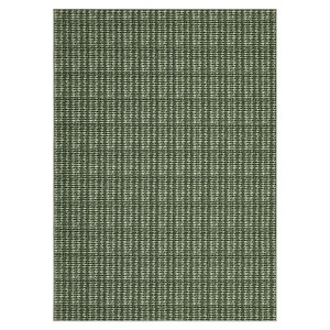 Washable Modern Braided Printed Rug Non Slip Low Pile Rug Soft Contemporary Throw Floor Cover Foldable Indoor Carpet for Living Room Bedroom - 1 of 4