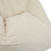 Dexmalle Beige Indoor Comfy Bean Bag Chair Lazy Sofa with HIgh Density Foam - 4 of 4