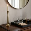Elegant Taper Candle Holder for Home Decor - Decorative Candlestick Holder for Table Centerpieces, Mantel, or Shelf Decor - 12.5", Gold - 2 of 4