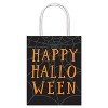 3ct Medium Halloween Gift Bags Spider Webs Bats and Happy Halloween - 2 of 4