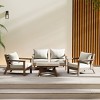 WestinTrends Avalon Outdoor 5-Piece Modular Sectional Patio Furniture Sofa Set - 2 of 4