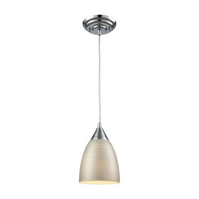 Elk Home Merida 1 - Light Pendant in  Polished Chrome