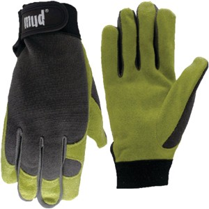 Mud Gloves  Women's Medium/Large Split Leather Grass High Dexterity Garden Glove - 1 of 1