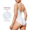 NEBILITY Shapewear Bodysuit for Women Tummy Control Body Shaper Seamless Sculpting Snatched Waist Trainer Body Suit - 3 of 4