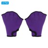 Unique Bargains Swimming Diving Training Resistance Webbed Aquatic Fins 2 Pairs - 3 of 4