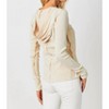 Women's Hooded Thermal Spring Top - mystree - 2 of 4