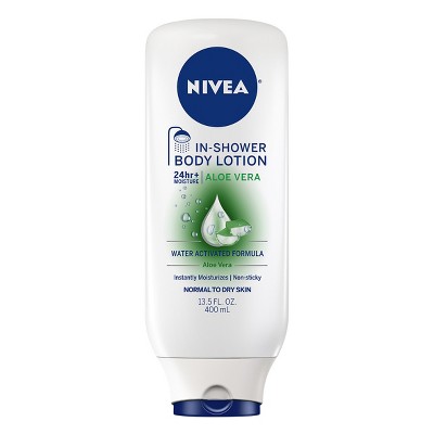 NIVEA Aloe In-Shower Body Lotion - 13.5 fl oz
