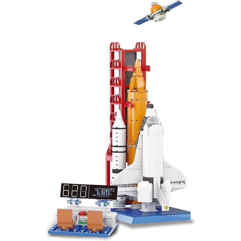 Apostrophe Games Space Shuttle & Rocket Launch Base Building Block Set - 830pcs, 3 of 8