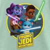 Girl's Star Wars: Young Jedi Adventures Lightsaber Group Logo T-Shirt - image 2 of 4