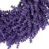 Northlight Lavender Artificial Spring Floral Wreath - 18" - Purple - 3 of 4