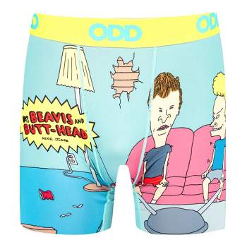 Odd Sox, Funny Men's Boxer Briefs Underwear, Nickelodeon SpongeBob Novelty  Print