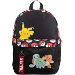 Pokemon Multi Character Color Block Backpack