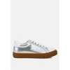 Jumping jacks Metallic Faux Leather Star Sneakers - 2 of 4