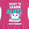 Girls' - Instant Message - Learn Alotl In 1st Grade Fit & Flair Cap Sleeve Dress - 2 of 3