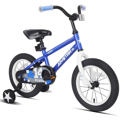 blue 18 inch bike