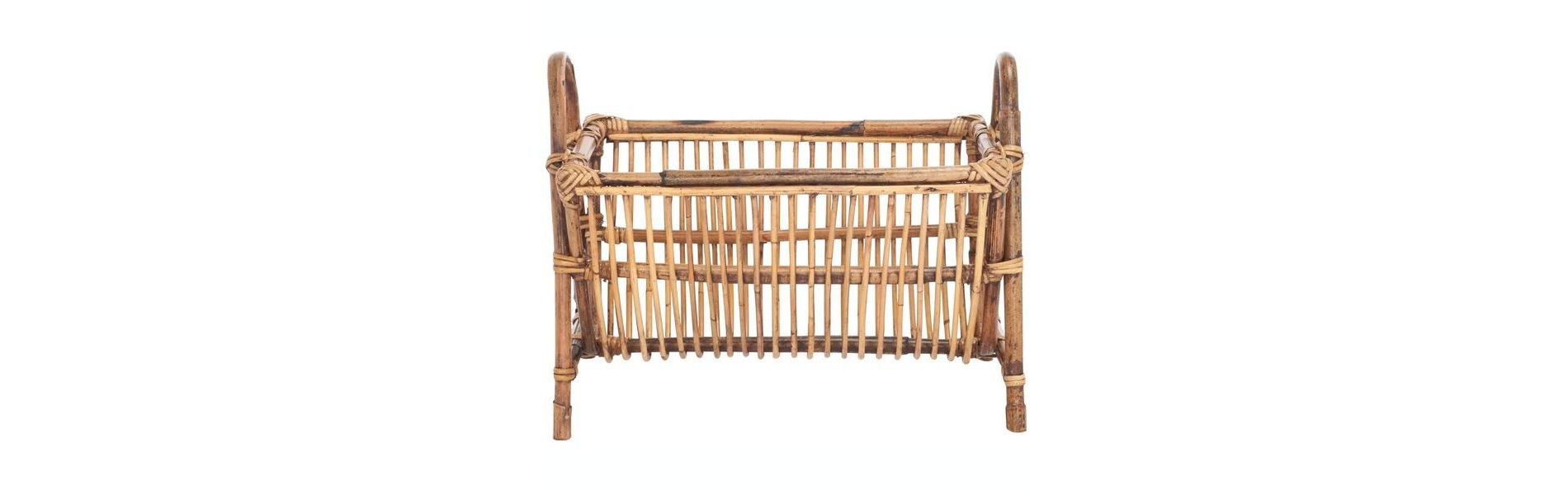 Jove Newspaper Rack - Natural - Safavieh