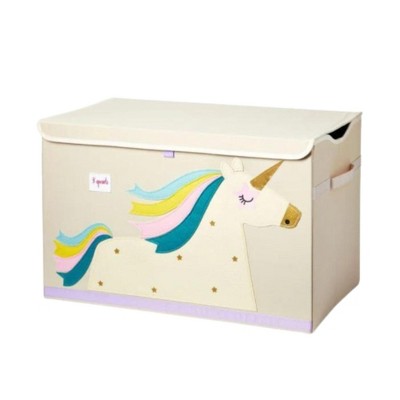 3 Sprouts Kids Toy Chest - Unicorn