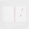 Notebook 100ct Butterfly poly cover with glitter - up&up™ - 3 of 4