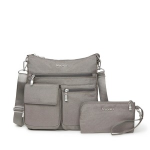 baggallini Women's Modern Everywhere Slim Crossbody Bag with RFID Wristlet - 1 of 4