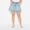Women's Pocket Flare Mini Denim Skirt - Wild Fable™ - 2 of 3
