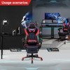 ELECWISH Racing Style High Back Computer Chair with Footrest Headrest and Lumbar Support - 4 of 4
