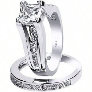 Sterling Silver Ring, Popular Styles for 2025 Year Size 8 Fashionable and Exquisite - 1 of 4