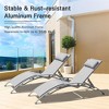 SKRAN Outdoor Patio Recliner Chairs Lounge with Adjustable Backrest and Removable Pillow for Indoor,Outdoor - 2 of 4