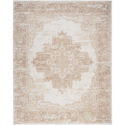 Nourison Grafix Center Medallion Area Rug