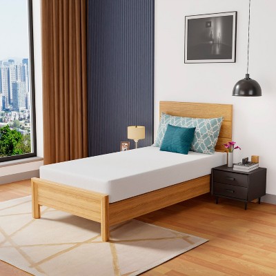 Twin White Gel Memory Foam Adjustable Bed Mattress