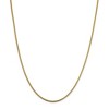 Black Bow Jewelry 1.4mm 14k Yellow Gold Solid Franco Chain Necklace - 2 of 4