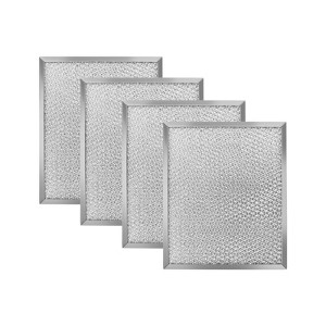 Nispira Replacement Aluminum Grease Filter Compatible with Broan NuTone NY NV Range Hoods. Compared to Part BP29. 4 Filters - 1 of 4
