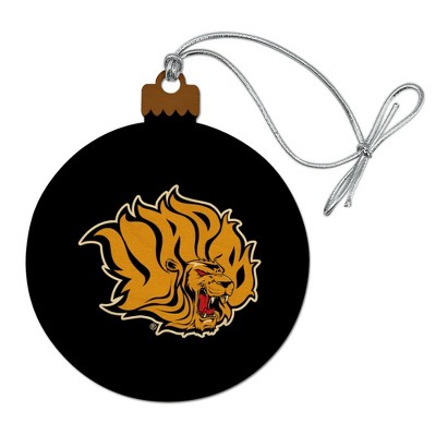 Arkansas at Pine Bluff Primary Logo Wood Christmas Tree Holiday Ornament