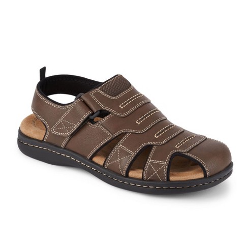 Dockers Mens Searose Outdoor Sport Fisherman Sandal Shoe, Briar, Size ...