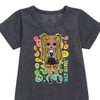 Girls' - LOL Surprise! - Rainbow ALT Girl Graphic Short Sleeve Fleece Dress - 2 of 3