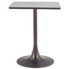 Zuo Spot Bistro Table Gray And Bronze - 2 of 4