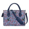Signare USA Almond Blossom And Swallow Blue Travel Bag - 4 of 4